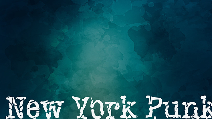 New York Punk Font