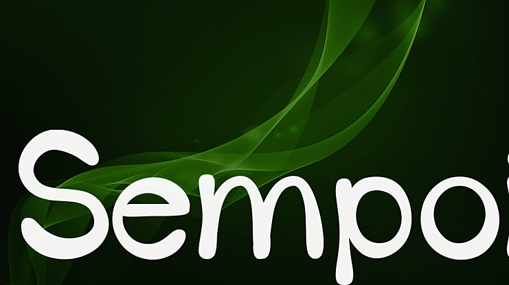 Sempoi Font
