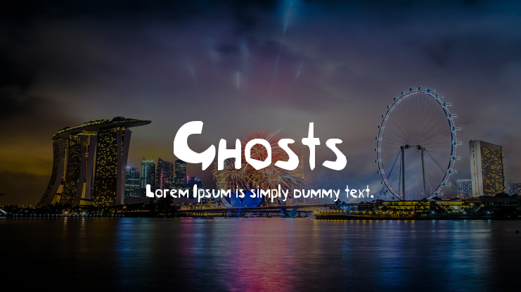 Ghosts Font