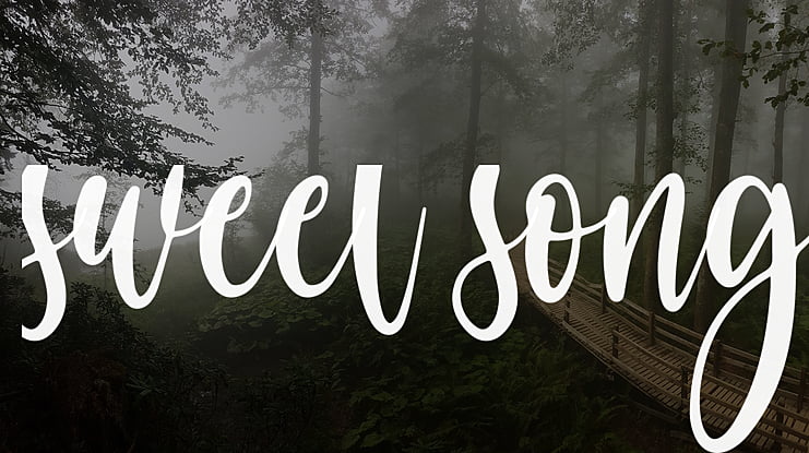 sweet song Font