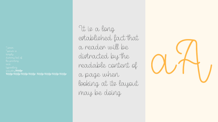 Intouch Sky personal use Font