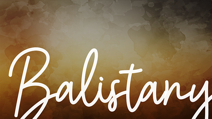Balistany Font