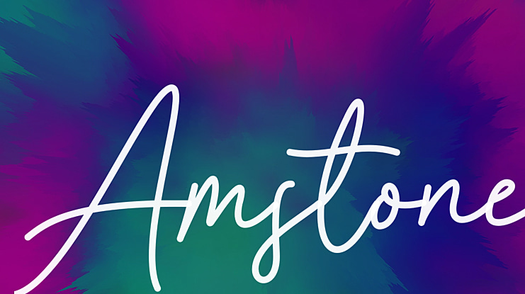 Amstone Font