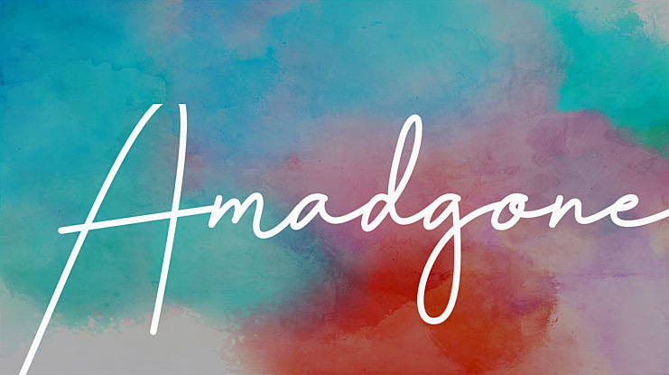 Amadgone Font