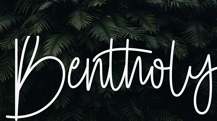 Bentholy Font