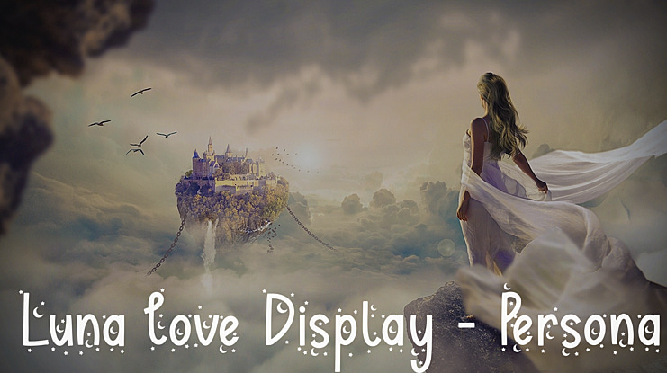 Luna love Display - Personal Font
