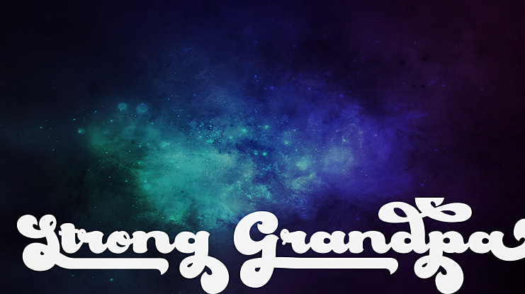 Strong Grandpa Font