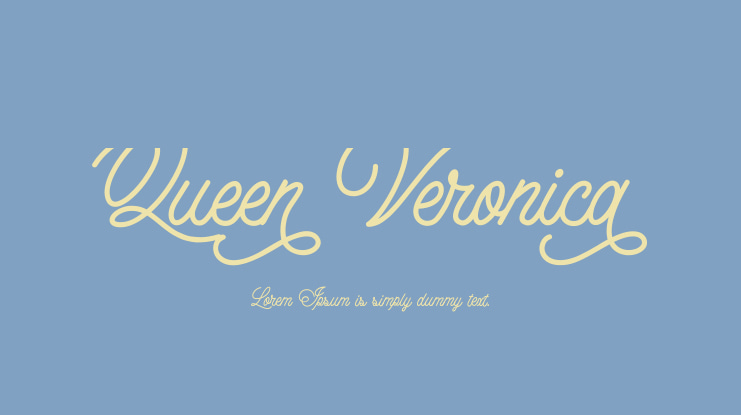 Queen Veronica Font