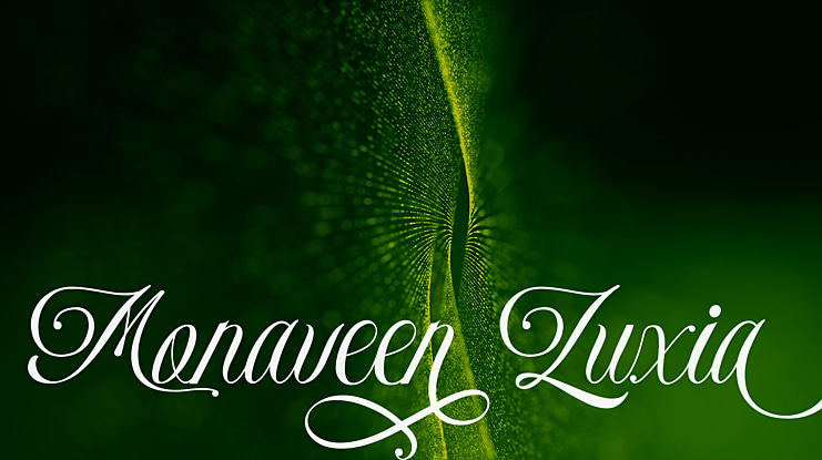 Monaveen Luxia Font