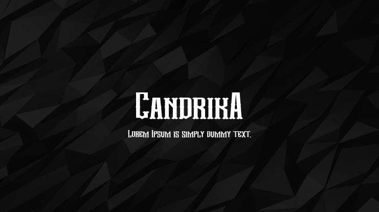 Candrika Font