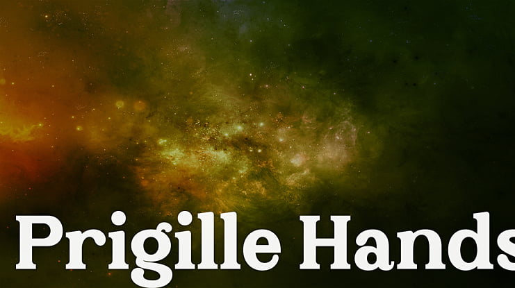 Prigille Hands Font