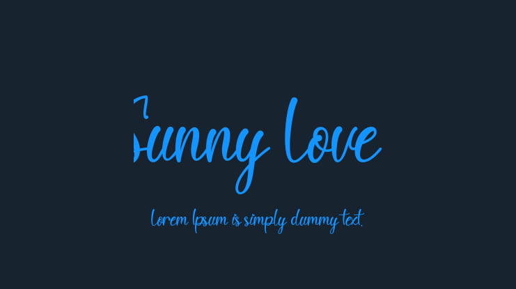 Sunny Love Font Family
