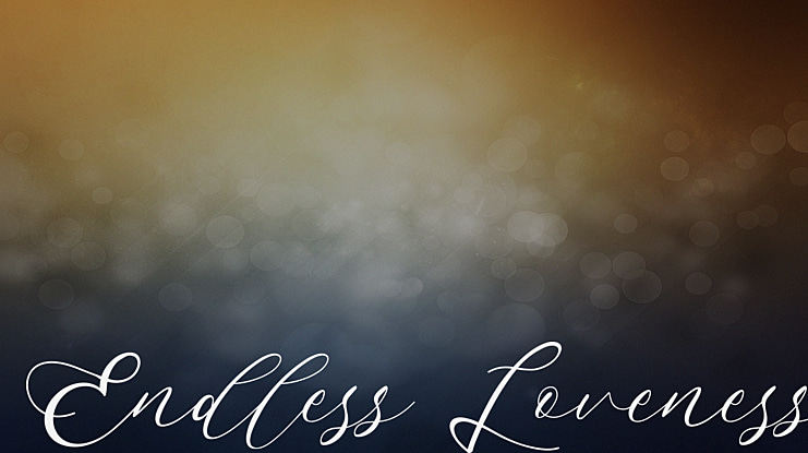 Endless Loveness Font