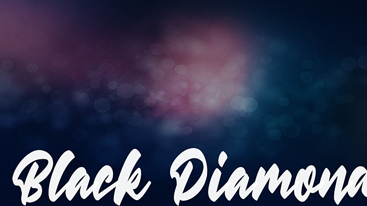 Black Diamond Font