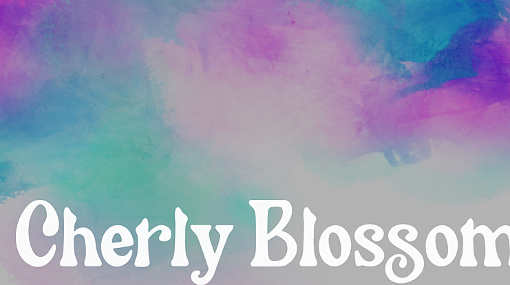 Cherly Blossom Font