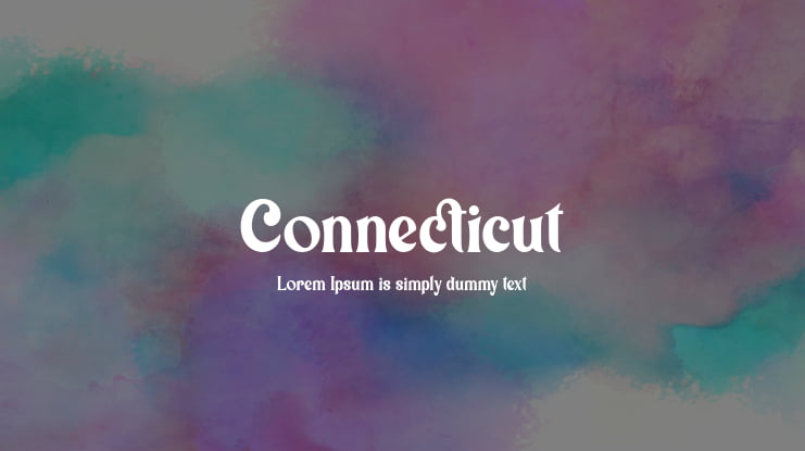 Connecticut Font