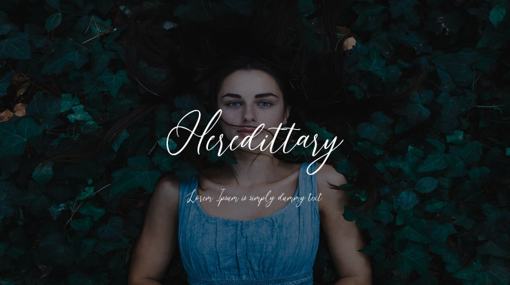 Heredittary Font