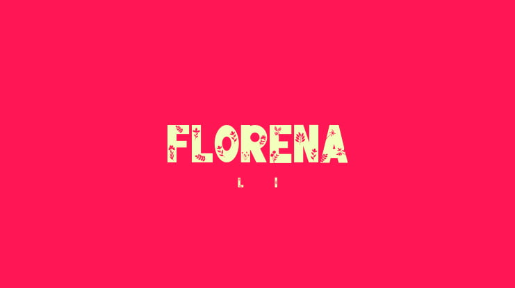 FLORENA Font