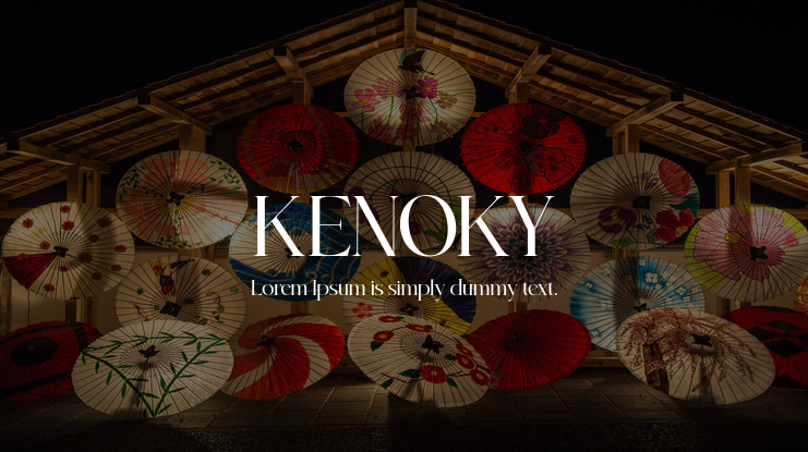 KENOKY Font