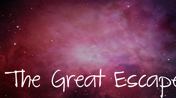 The Great Escape Font Family