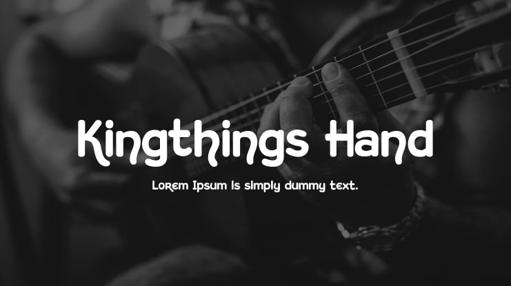 Kingthings Hand Font Family