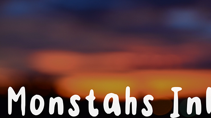 Monstahs Ink Font