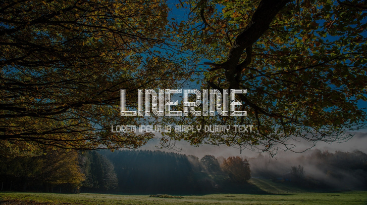 Linerine Font