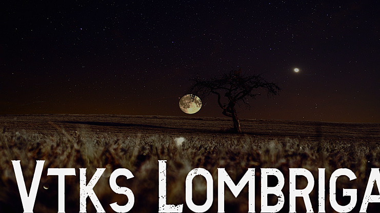 Vtks Lombriga Font