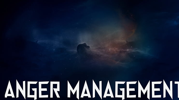 Anger Management Font