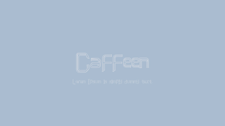 Caffeen Font