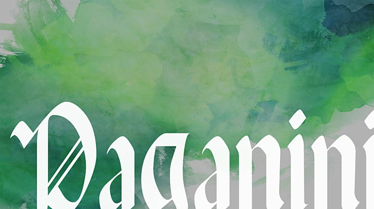 Paganini Font Family