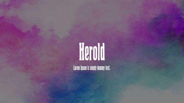 Herold Font