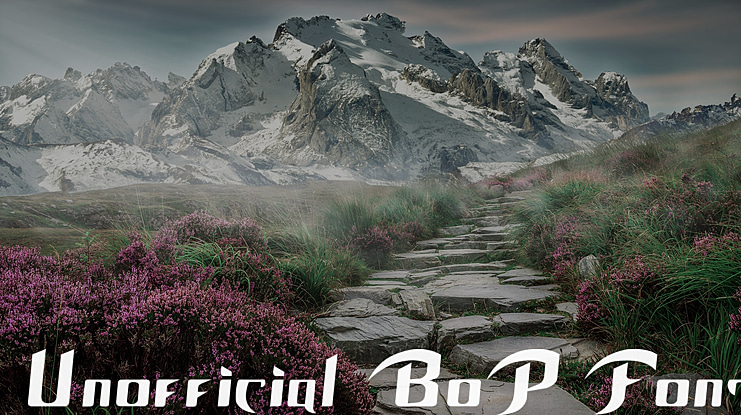 Unofficial BoP Font