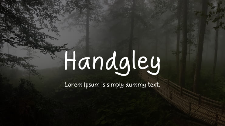 Handgley Font Family