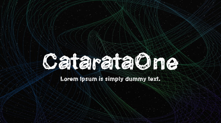 CatarataOne Font
