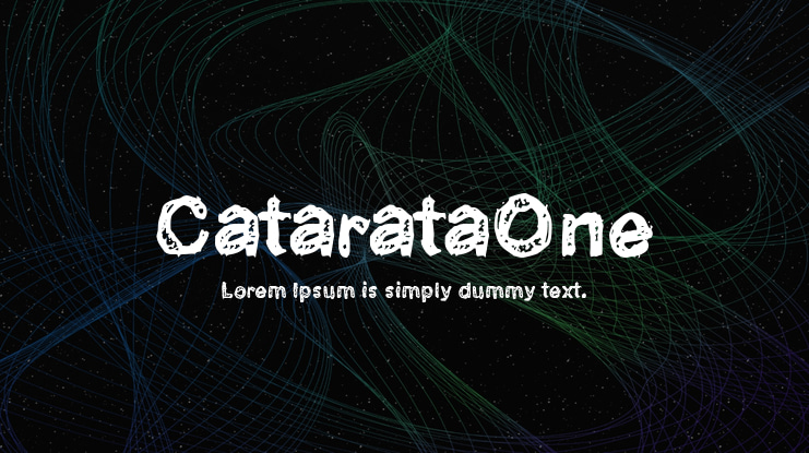 CatarataOne Font