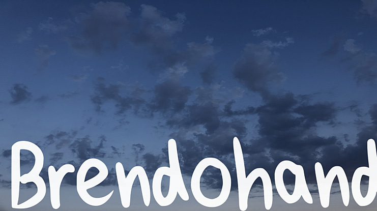 Brendohand Font