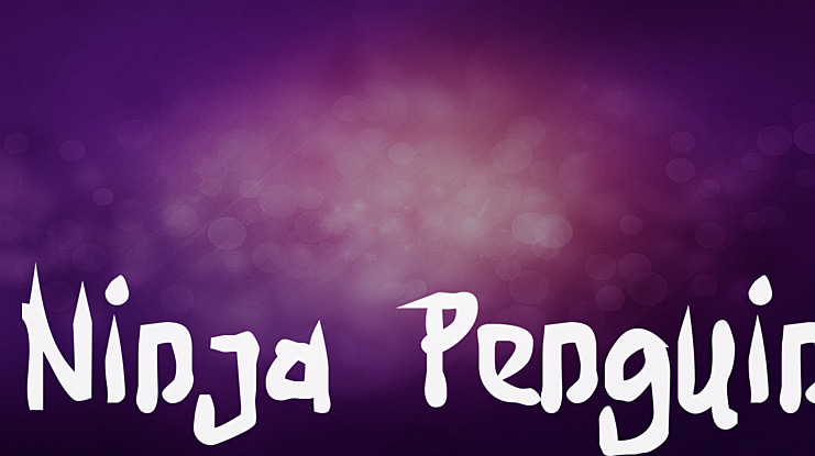 Ninja Penguin Font
