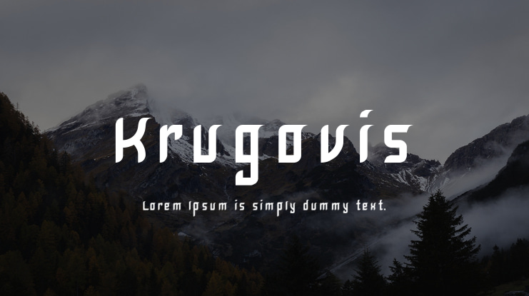 Krugovis Font Family