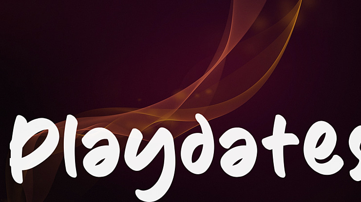 Playdates Font
