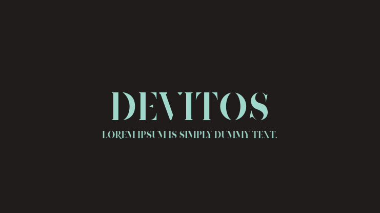 Devitos Font