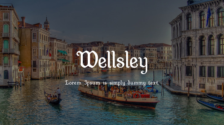 Wellsley Font