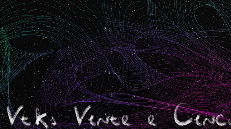 Vtks Vinte e Cinco Font