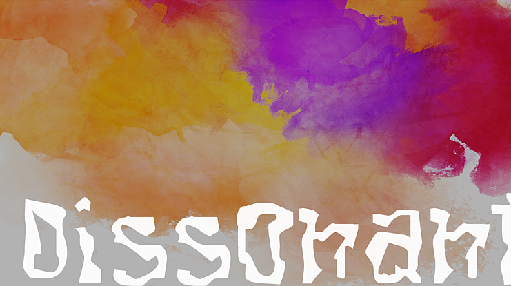 Dissonant Font