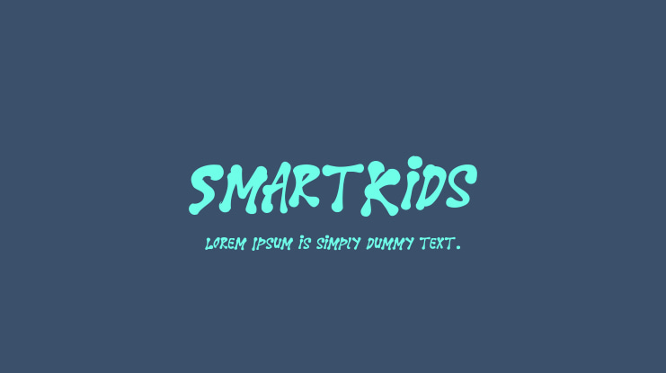 SmartKids Font