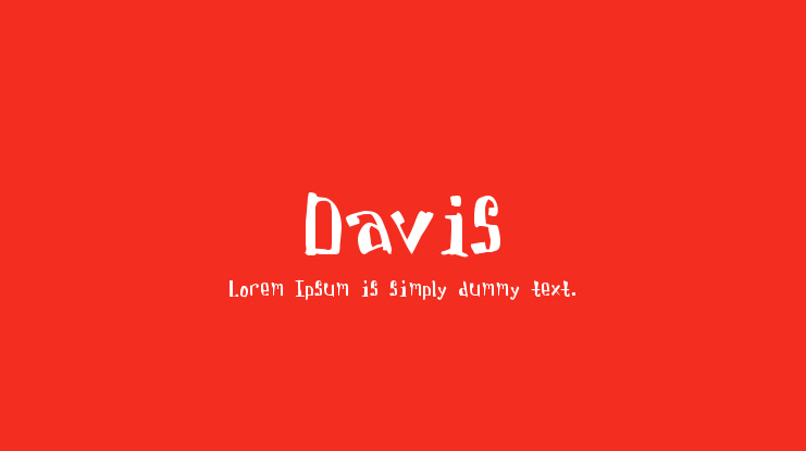 Davis Font
