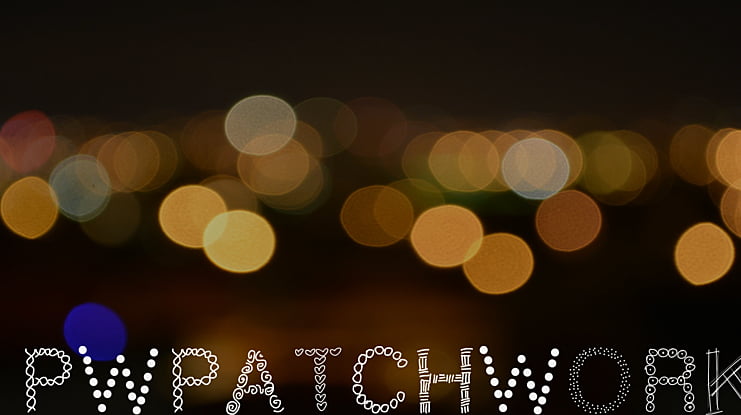 PWPatchwork Font