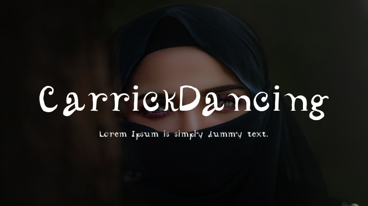 CarrickDancing Font