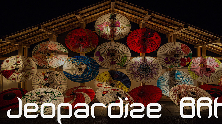 Jeopardize BRK Font Family