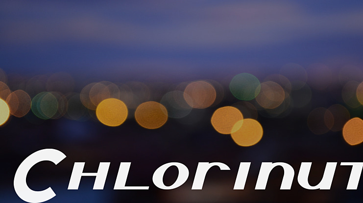 Chlorinut Font